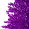 7ft. Unlit Metallic Purple Tinsel Artificial Christmas Tree